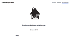 Desktop Screenshot of kaff.ch